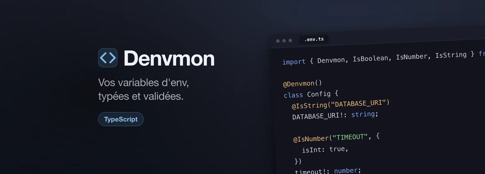 Aperçu du projet Denvmon