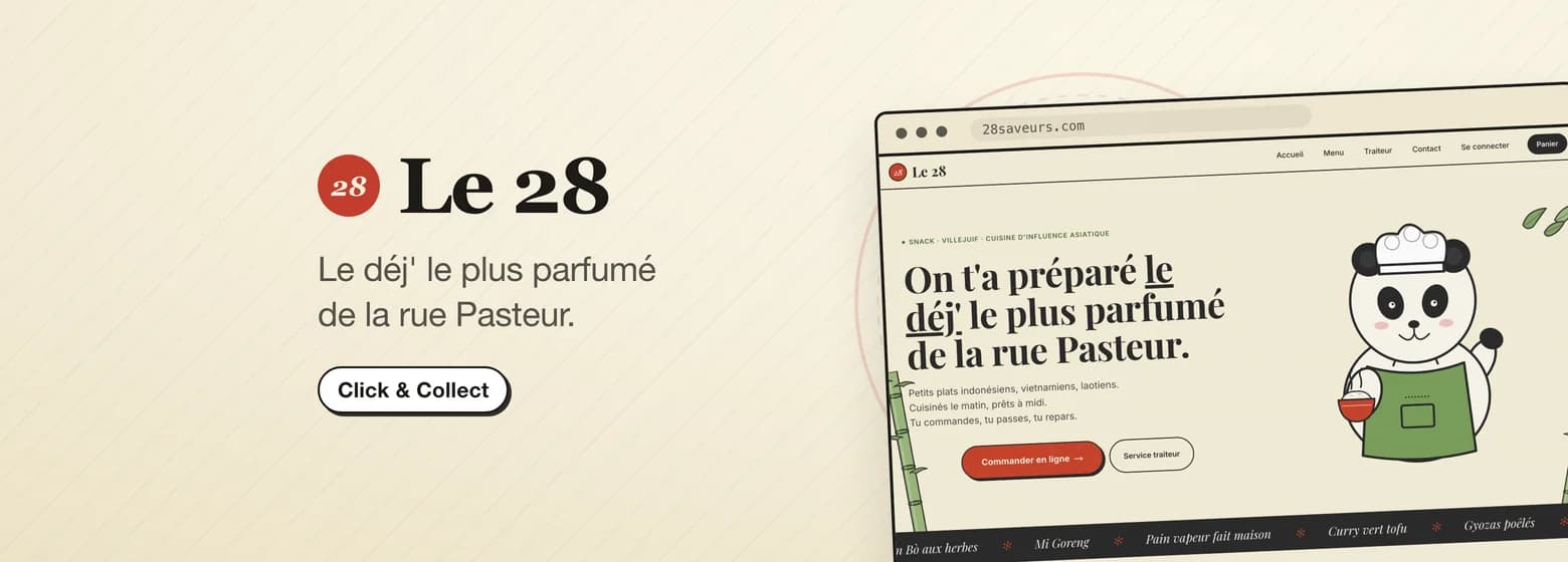Aperçu du projet Le 28
